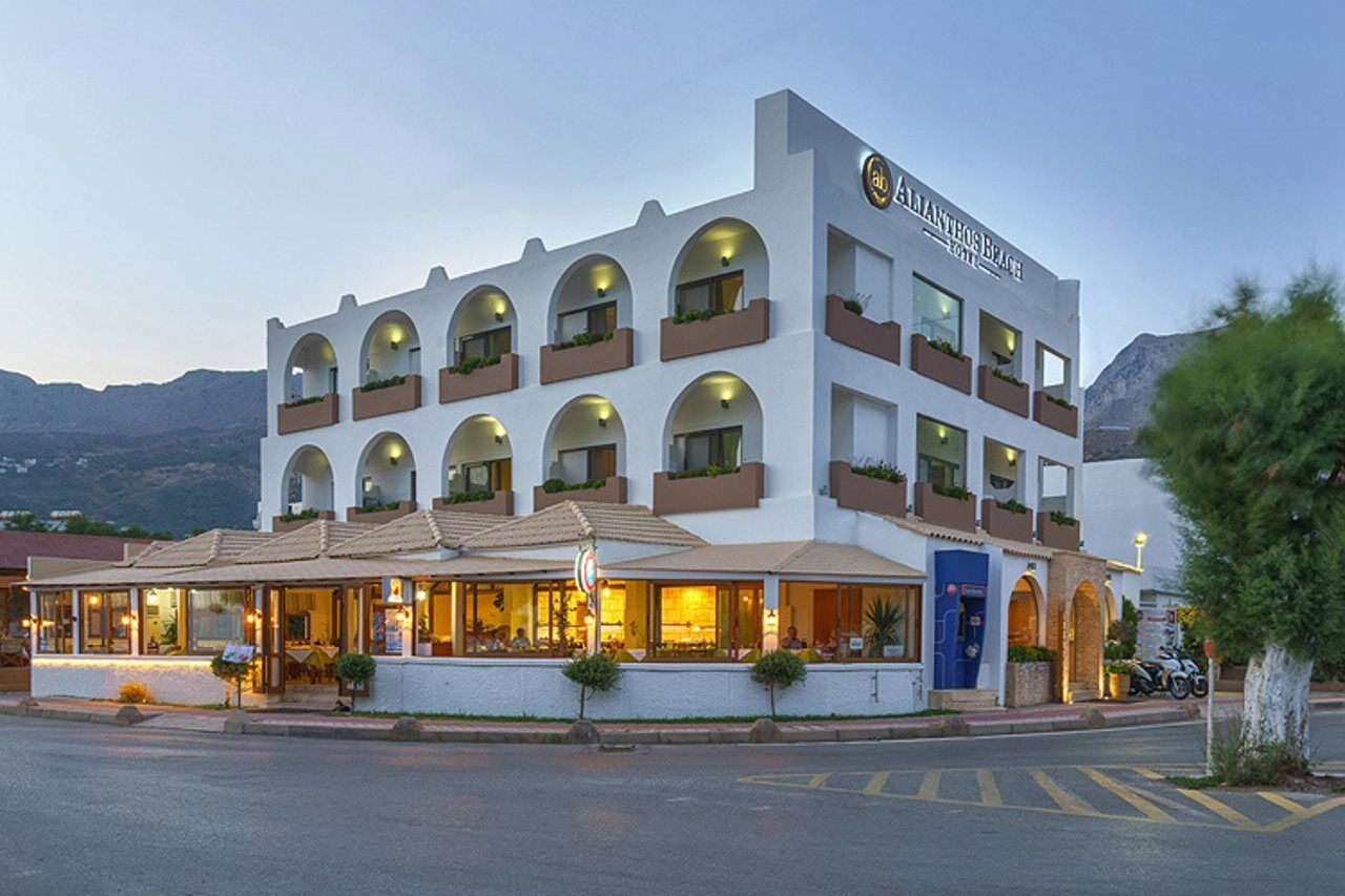 Alianthos Beach Hotel Plakiás Exterior foto